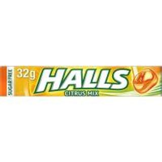 Caramelo Sabor Cítricos Sin Azúcar Lc Halls Vita-C, Paquete 32 G (10868768)
