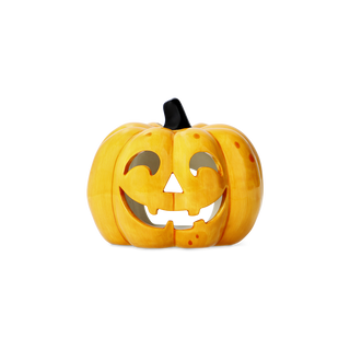 Lanterna LED - In ceramica, zucca - 3065061