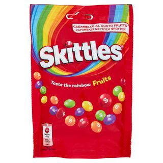 Skittles Fruit, Caramelle Assortite al Gusto Frutta 136g