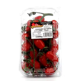 Euro Agri Italia Euro Agri Italia Pomodori Std Vasch. Datterino 1 00500 Sicilia Gr Nobio I Gamma Face17