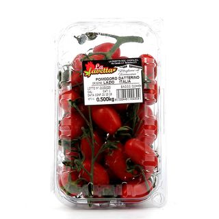 Euro Agri Italia Euro Agri Italia Pomodori Std Vasch. Datterino 1 00500 Sicilia Gr Nobio I Gamma Face17