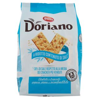 Doria Cracker Doriano Ridotto Sale sacco 700 g - 8000605820395