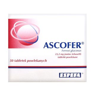 Ascofer, tabletki powlekane, 50 szt.