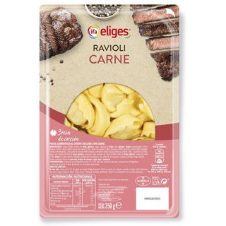 ELIGES Pasta Fresca Ravioli Con Carne 250 G