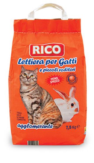Lettiera per gatti e piccoli roditori