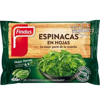 Espinacas Findus Hojas 400 G