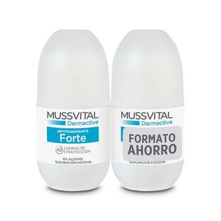 Desodorante Hyperhidrosis Mussvital Dermactive, Pack 2X75 Ml. (8430442006452)