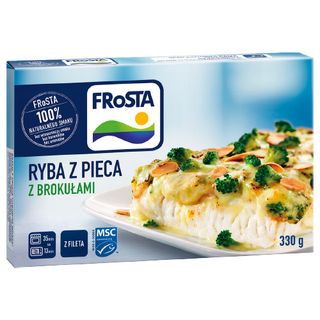 Frosta Ryba z pieca z brokułami, 330 g