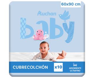 Protegecamas Auchan Baby 60X90 X10