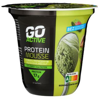 Go Active Mus proteinowy o smaku pistacjowym 170 g