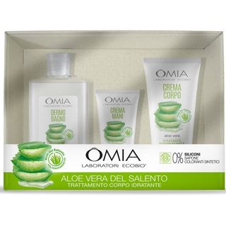 Omia Laboratoires Aloe Vera Dermo Bagno + Crema Corpo + Crema Mani