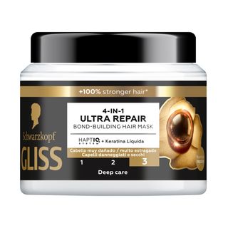 GLISS Mascarilla 4 En 1 Ultra Repair, 400Ml
