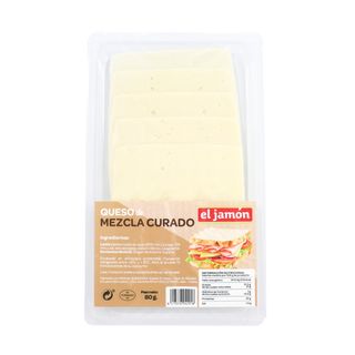 EL JAMÓN Queso Curado Lonchas, 80G