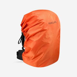 Funda Para Mochila Montaña Y Trekking Impermeable 40/60L Forclaz Naranja Talla Única Naranja