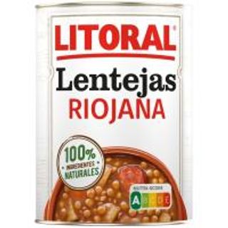 Lentejas A La Riojana Litoral Lata 425 G (41087)