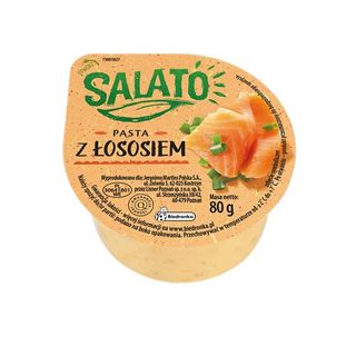 Salato Pasta kanapkowa z łososiem, 80 g