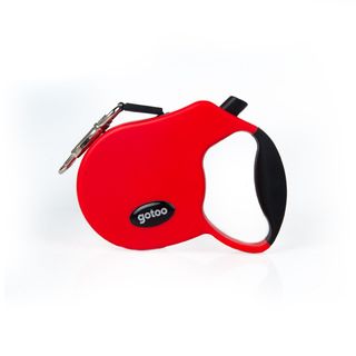 Gotoo Correa extensible roja para perros