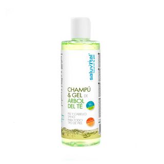 Champú Y Gel De Árbol Del Té 300Ml. Saluvital (8430653000553)