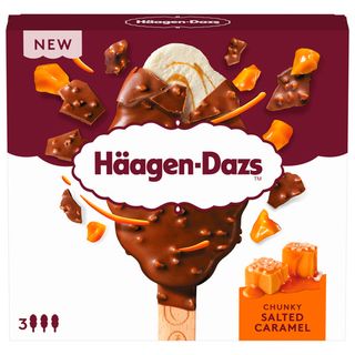 Häagen Dazs Helado Crunky Salted Caramel Stick 3 X 80 Ml