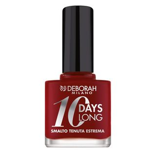 Laca de Uñas 10 Days Long - Deborah Milano - Rojo 8009518325928