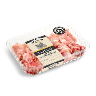 Filetes De Contramuslo De Pollo Selección De Dia Bandeja 450 G Aprox.