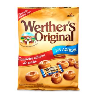 Caramelos Clásicos De Nata Sin Azúcar Werther'S Bolsa 90 G