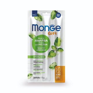 Monge gift cat sterilised soft sticks 15g 15g