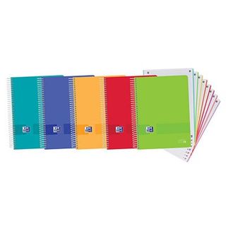Cuaderno Oxford Live&Go A4+ Europeanbook 8 Cuadrícula 5X5Mm (8412771038953)