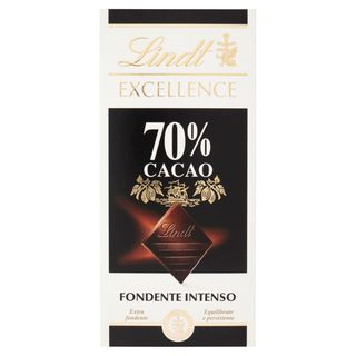 Lindt Excellence Tavoletta Cioccolato Fondente 70% 100 G