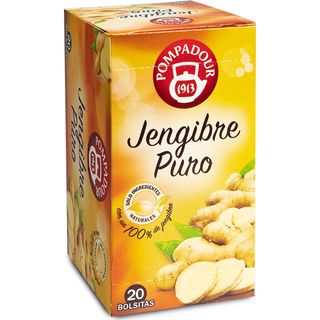 Infusion Jenjibre Puro, Caja 20 Bolsitas 40 G
