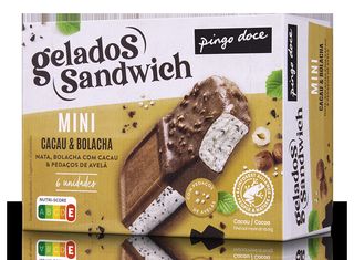 Gelado Mini Sandwich Pingo Doce 6Un