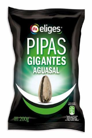 Pipas Con Cascara Gigante Aguasal Ifa Eliges 200G