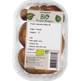Cogumelo Shitake Biológico Continente Bio (emb. 115 gr)
