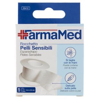 Farmamed Rocchetto Pelli Sensibili 5 M X 2,5 Cm 1 Pz - 132629