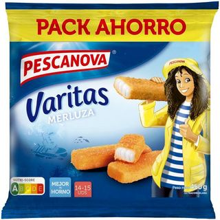 Varitas De Merluza Empanadas Pescanova, Bolsa 450 G (11732088)