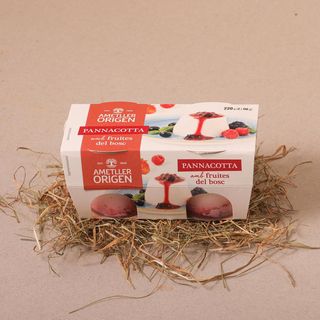 Pannacotta Fruites Del Bosc Ametller Origen 110Gr 2U.