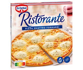 Pizza 4 Quesos Masa Fina Dr. Oetker Ristorante 340 G.