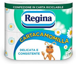 REGINA CARTACAMOMILLA CARTA IGIENICA 3 VELI 4 ROTOLI SOF0926