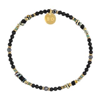 By Dziubeka Bransoletka z turmalinami i hematytami