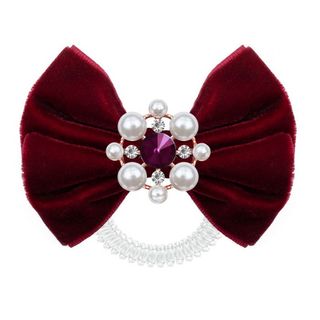 Espiral Cabello Bowtique British Royal Take a Bow - Invisibobble - Rojo 4063528009524