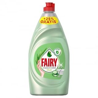 Lavavajillas A Mano Aloe Vera Y Pepino Limpieza Y Cuidado Fairy 650 Ml.