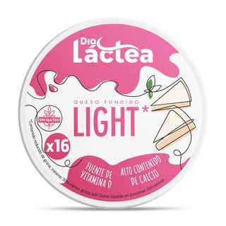 Queso Fundido Light En Porciones Dia Láctea Caja 250 G