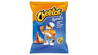 Cheetos Spiral Cheese&Ketchup 130G