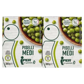 Iper Piselli Medi 2 X 380 G