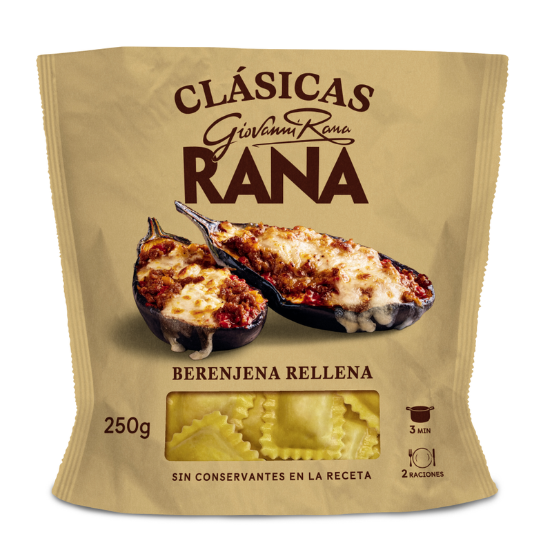 Rana Ravioli de Beringela Recheada 250g