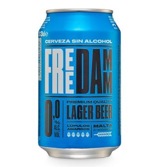 Cerveza Free Damm Sin Alcohol Lata 33 Cl