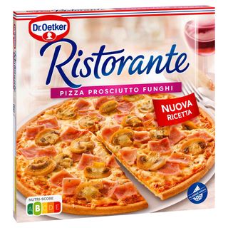 Dr. Oetker Pizza Ristorante Prosciuto Funghi embalagem 350 g