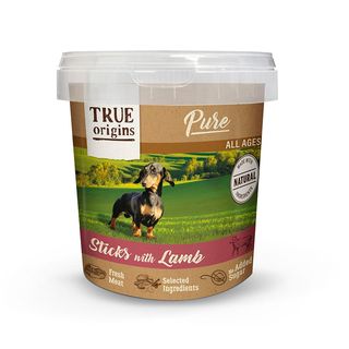 True Origins Pure Palitos Cordero Para Perros 0.3Kg