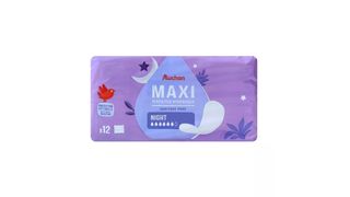 Auchan - Podpaski higieniczne Maxi Night - 12 sztuk