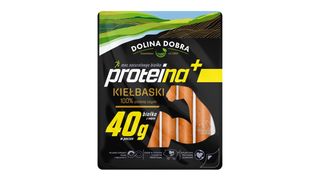 Dolina Dobra - Kiełbaski Proteina+ 100% polskiej szynki - 200 g